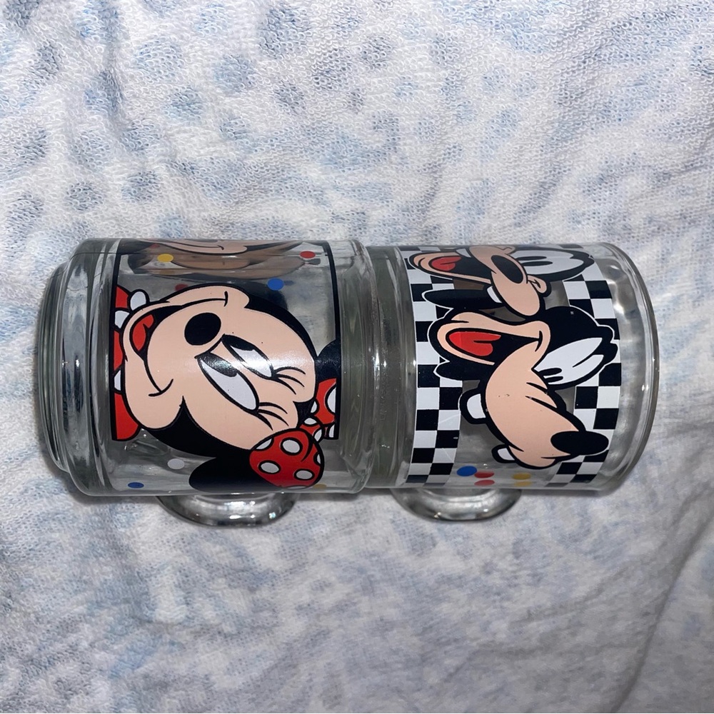 Walt Disney company Anchor Hocking cups/mugs